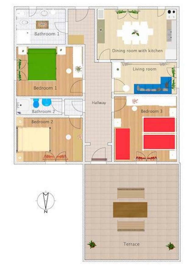 Apartments Villa Ana Mali Drvenik Ngoại thất bức ảnh